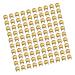 NUOBESTY 100pcs Rivet for DIY Punk Shoes Embellish Clothes Rivets Button Nail Clothing Accessories Metal Stud 100pcs Golden