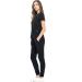 Dagacci Medical Uniform 4-Way Stretch Jogger Scrub Set - Unisex Large Black - Buy Online on GoSupps.com