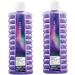 Dancing in Skies Bubble Bath Set - 2 Bottles x 500ml Mean's Double The Bliss of Luxury. Each"Infused with The Scent of Cosmic Violet and Amber Moonstone - Buy Online on GoSupps.com