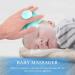 Healvian Soft Bristle Baby Bath Massage Brush - Toddler Safe Hair Washing and Scalp Cleaning Tool - Buy Online on GoSupps.com