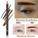 Go Ho 12 PCS Waterproof Eyebrow Pencils - Long-lasting Medium Brown Brow Tint Makeup Pen - Buy Online on GoSupps.com