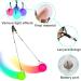 Funmo LED POI Balls - 2 Pack for Beginners & Professionals | Rainbow Flaps & Adjustable Loops | Perfect for Juggling and Light Shows - Buy Online on GoSupps.com