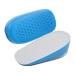 Beaupretty 1 Pair Half Shoes Inserts Shoe Lift Insert Heel Cup Inserts Invisible Height Increased Insoles Shoe Riser Mens Insoles Mens Height Increasing Height Increasing Insoles Plug-in Foot Blue Size 4