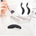 2pcs Foldable Eyebrow Comb & Eyelash Brush Set - Metal Lash Separator Tool for Perfect Makeup - Telescopic Design for Easy Grooming - Buy Online on GoSupps.com