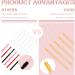 Vlasy 5PCS Hair Extension Loop Needle Threader Pulling Hook Tools for Micro Loop Nano Beads - Hair & Feather Extensions - Buy Online on GoSupps.com
