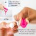 Kind Cup Menstrual Cup | Leak-Free Reusable Design | Up to 12-Hour Wear | Tampon & Pad Alternative | Ergonomic Fit | Small/Large Clear - Buy Online on GoSupps.com