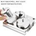 Acrylic Powder Holder | Nail Powder Holder Container with Lids Nail Powder Holder Container Acrylic Liquid Cup Stainless Steel Acrylic Nail Art Equipment for DIY Nail Design Holdes - Buy Online on GoSupps.com