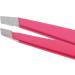 Professional Stainless Steel Slant Tweezer - Neon Pink | Award-Winning Design | ZW-1230-NPP - Buy Online on GoSupps.com