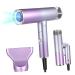 SOESFOUFU Foldable Hair Dryer Mini Hair Dryer for Travel Small Travel Blow Dryer Hairdryer Shell Material