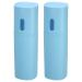 VOCOSTE 2 Pack Toothbrush Travel Case PP for Travel Blue 7.68"x2.36" Blue 2