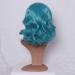 Buy Long Green Synthetic Wig for Women - Wavy Curly Cosplay Hair from 50s to 80s - International Shipping Available - Buy Online on GoSupps.com