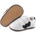 Cheerful Mario Baby First Walking Shoes - Soft PU Leather, Anti-Slip Sole, 3-6 Months (Dark Blue) - Buy Online on GoSupps.com