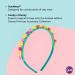 GOODY Ouchless Disney Princess Moana Headband - Comfortable All-Day Wear for Pain-Free Style - For All Hair Types - Hair Accessories for Women, Men, Boys & Girls - Buy Online on GoSupps.com