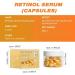 2PCS Retinol Facial Serum Capsules Hydrating & Brightening Boosts Skin Elasticity Reduces Fine Lines Daily Care - Buy Online on GoSupps.com