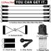 Resistance Bands Set - Exercise Bands with Door Anchor & Ankle Straps for Home Workouts - International Shipping Available - Buy Online on GoSupps.com