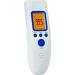 Veridian Non-Contact Infrared Thermometer - Instant Accurate Reading for Children & Adults - 3-Color Fever Alert Display - Home Use - Fahrenheit/Celsius - Buy Online on GoSupps.com
