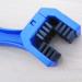 Bicycle/Motorcycle Chain Cleaner Brush Tool - Blue/Red | Easy Cleaning Solution - Buy Online on GoSupps.com