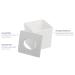 Ubbi Square Tissue Box Cover Holder | Cube Facial Tissue Dispenser for Bathroom Bedroom & Office - White - Buy Online on GoSupps.com