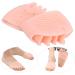 Silicone Toe Separator 5 Pairs - Daily Exercise Training Valgus Corrector (Skin Color) - Buy Online on GoSupps.com