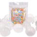 500PCS Clear Jumbo Water Beads Large Water Gel Beads Non Toxic for Sensory Play, Giant Water Jelly Pearls Rainbow Mix for Vase Filler, Wedding and Home Decoration