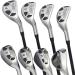 Powerbilt Golf EX-550 Hybrid Iron Set | Men's Senior Flex Right Handed | #4-PW + SW | New Utility A Flex Club - Buy Online on GoSupps.com
