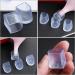Holibanna High Heel Protectors - 12 Pairs Transparent Anti-Slip Heel Caps for Women | Perfect for Weddings & Outdoor Events - Buy Online on GoSupps.com