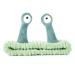 Molain face washing headband palm snail spa hair straps make -up women cartoon cute corals fleece elastic creative hair accessories for washing shower sport beauty skin care fruit green
