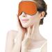 Buy Orange Salmon Sleeping Mask - Light-Blocking Eye Cover for Comfortable Sleep | Adjustable Strap Blindfold for Men Women & Kids - Buy Online on GoSupps.com