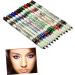 Healvian 2 Pieces 12 12 in 1 Makeup Pencils Glitter Lip Eyebrow Liner For Parties Weddings School - Buy Online on GoSupps.com