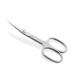 Otto Herder nail scissors bent - Extra sharp nail scissors Solingen 9cm with curved cutting edge made of high -quality stainless steel for fingernails and footnails 9 cm bent