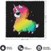 Funny Unicorn Llama Kitchen Dishcloth 12x12 Inches Dish Towels Super Absorbent Dish Cloths for Washing Cleaning - Buy Online on GoSupps.com