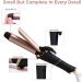 Mini 2-in-1 Travel Curling Iron for Short Hair | Ukliss 25mm with LCD Display | Adjustable Temperatures 120-200 | Dual Voltage 110-240V (Black) - Buy Online on GoSupps.com