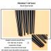 Ksvsonrvi Eyeshadow Brush Soft Synthetic Fiber Angled Shading Nosal Shadow Brush Black Wooden Handle 1 Pcs - Buy Online on GoSupps.com