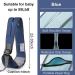 Portable Ergonomic Baby Carrier Sling | Adjustable Shoulder Straps | Soft Anti-Slip Toddler Sling | Up to 55lbs (Blue) - Buy Online on GoSupps.com
