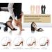 Breathable Sponge High Heel Cushions for Women Size 5-9 - 3 Pairs (Pink, Apricot, Black) - Buy Online on GoSupps.com