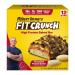 FIT-CRUNCH High Protein Baked Bar Chocolate Peanut Butter Flavor Gluten-Free 12 Count 16g Protein per Bar 1.62 oz Bars