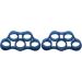 Finger Exerciser Skin Friendly Finger Trainer 2Pcs High Flexibility for Recovery (Dark Blue 11LB) - Buy Online on GoSupps.com