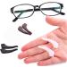 Willwa Anti-Slip Silicone Ear Sleeve for Glasses - Comfortable Sport Accessory (Clear 3.7cm x 1.8cm) - International Shipping Available - Buy Online on GoSupps.com