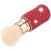XhuangTech Bling Make Up Brush Crystal Makeup Travel Brushes Blusher Rhinestone Cover Foundation Highlight Blush Cosmetic Tools (Red) - Buy Online on GoSupps.com