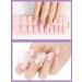 Kalolary 20PCS Nail Gel Polish Strips - Light Pink | Self-Adhesive Wraps for Cured Gel Nails | Nail Stickers Decals - UV/LED Lamp Required - Buy Online on GoSupps.com