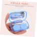 Hapinary Cartoon Contact Lens Case - 4 Boxes Eye Contact Lens Carrier with Mirror & Film Holder for Cosmetic Lenses - Buy Online on GoSupps.com