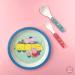 Buy Petit Jour Paris Baby Dinner Plate Blue Peppa Pig - Perfect Shape | International Shipping Available - Buy Online on GoSupps.com