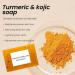 Natural Lemon Turmeric Soap Bar - Organic Face & Body Wash for Glowing Skin Deep Cleansing & Pore Firming Even Skin Tone (1pc - Buy Online on GoSupps.com