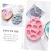 2pcs Ice Cube Mold Candy Silica Gel Modeling 22.7x17.1cm Blue - Buy Online on GoSupps.com