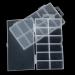 BAYORE 12 Space Transparent False Nail Art Tips Storage Box Nail For Glitter Storage For Case Container Nail Art Too Nail Container - Buy Online on GoSupps.com