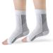 Plantar Fasciitis Compression Socks - Foot & Ankle Brace Socks for Plantar Fasciitis Relief Arch Support & Heel Pain Relief Ankle Socks for Everyday Use & Sports White Extra Large Extra Large White