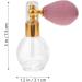 Buy Kichvoe 10ml Vintage Perfume Spray Bottle - Refillable & Elegant Golden Design for Fragrance & Home Decor - Buy Online on GoSupps.com