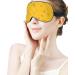 Buy Yellow Cheese Sleep Mask for Women - Adjustable Eye Shades with Elastic Strap for Better Sleep - Buy Online on GoSupps.com