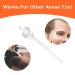 Nose Hair Wax Kit - Quick & Painless Hair Removal for Men and Women - 120g Wax with 30 Applicators - Enough for 15-20 Uses - Buy Online on GoSupps.com