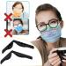 Boqqu 5-Piece Fogless Accessories for Glasses | Silicone Anti-Fog Nose Bridge Pads | Prevents Fogging & Fits Comfortably - Buy Online on GoSupps.com